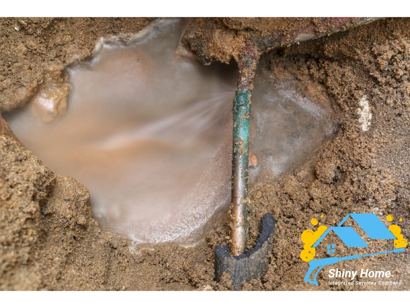 كشف تسربات المياه بالرياض بأحدث الأجهزة بدون تكسير – شايني هوم (Shiny Home)