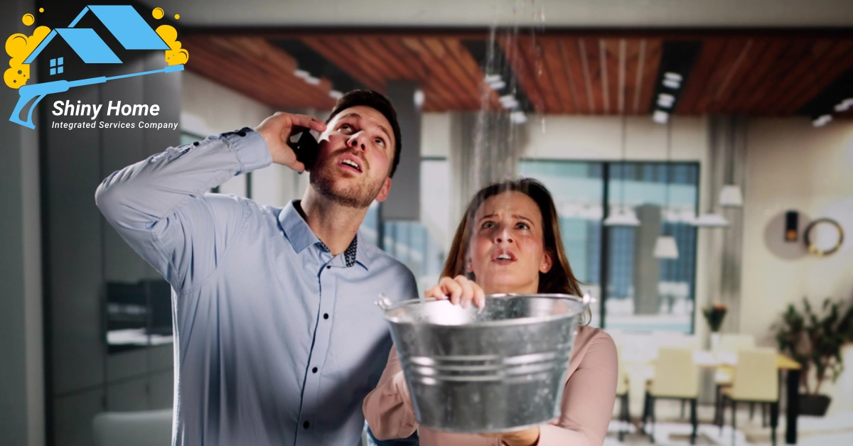 كشف تسربات المياه بالرياض بأحدث الأجهزة بدون تكسير – شايني هوم (Shiny Home)