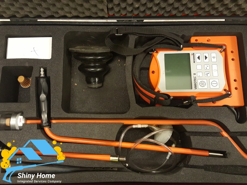 كشف تسربات المياه بالرياض بأحدث الأجهزة بدون تكسير – شايني هوم (Shiny Home)