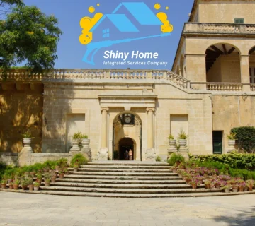 شركة شايني هوم افضل شركة تنظيف قصور بالرياض